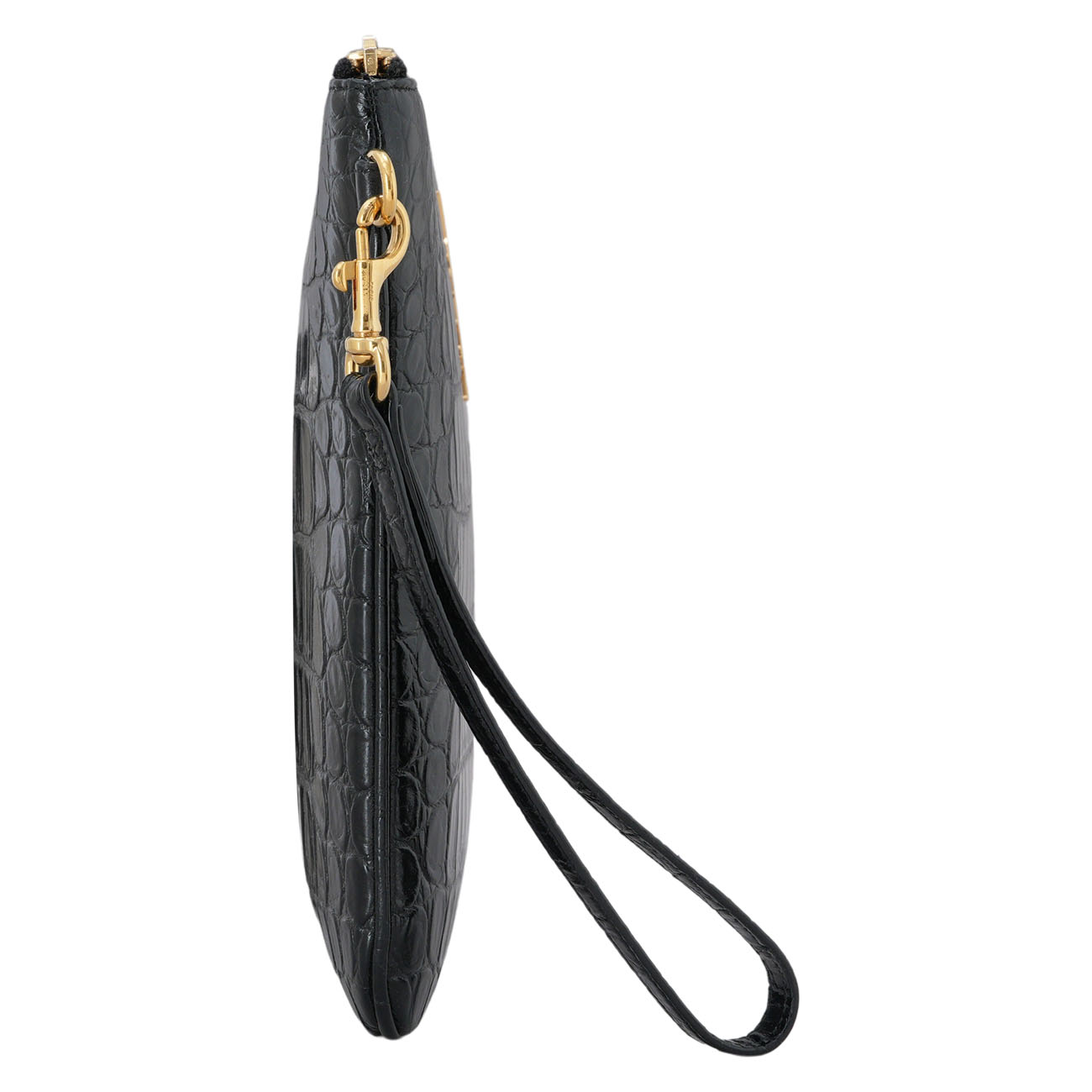 YVES SAINT LAURENT(USED)생로랑 558070 모노그램 크로커다일 클러치